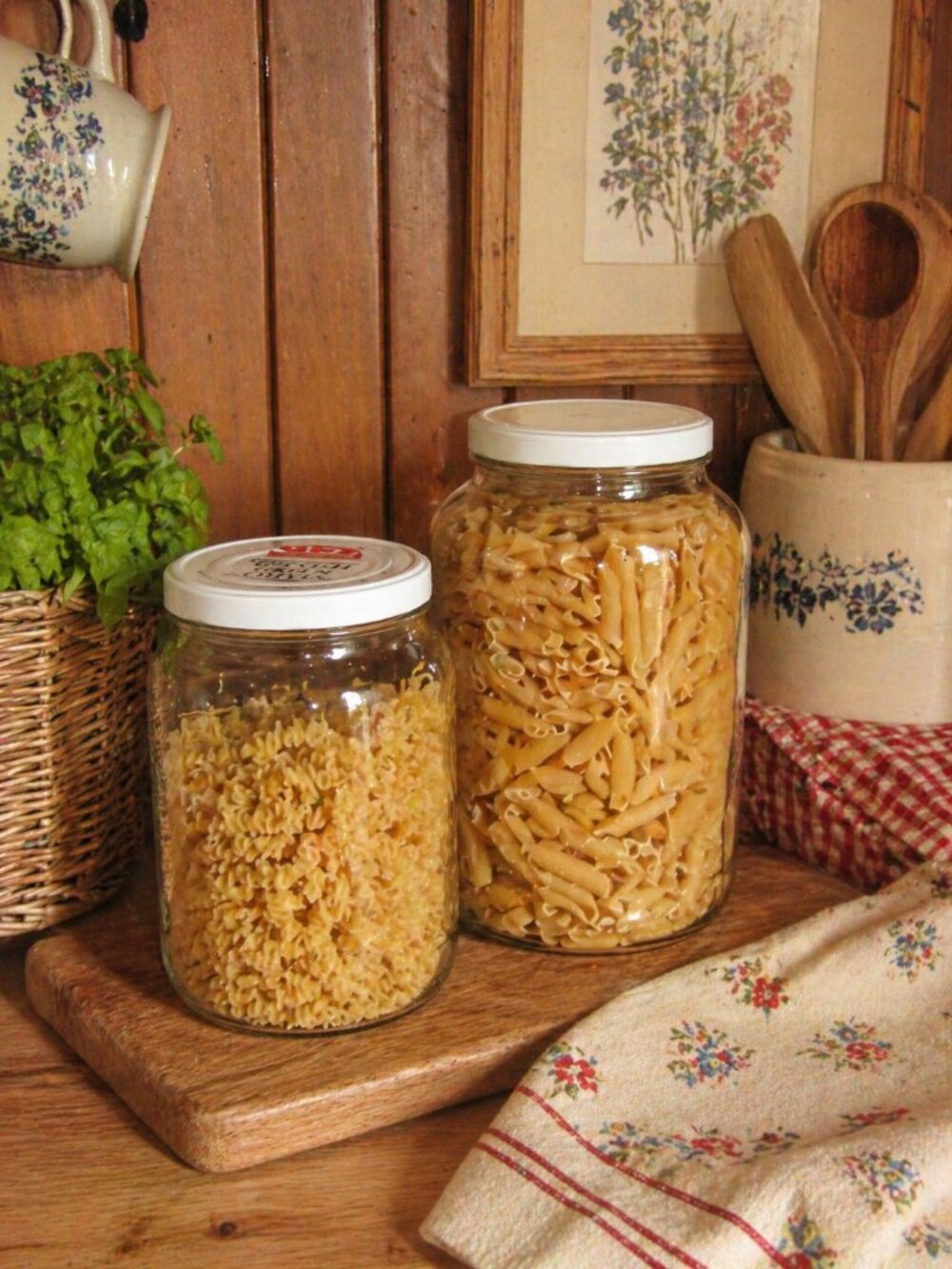 Glass Storage Jar Bundle 2qt & 1gal